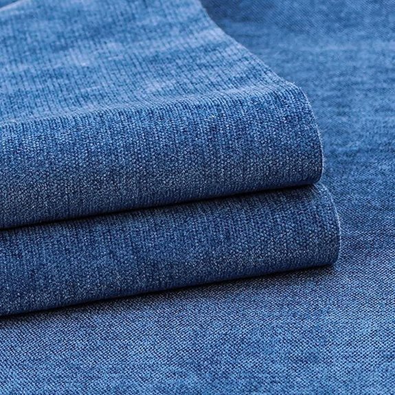 navy chenille home decor