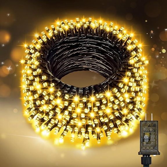 nisocy 66ft led lights