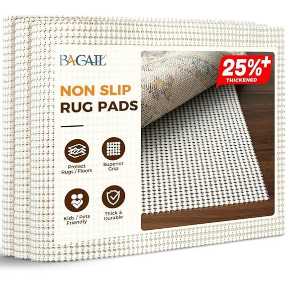 non slip rug pad for hardwood