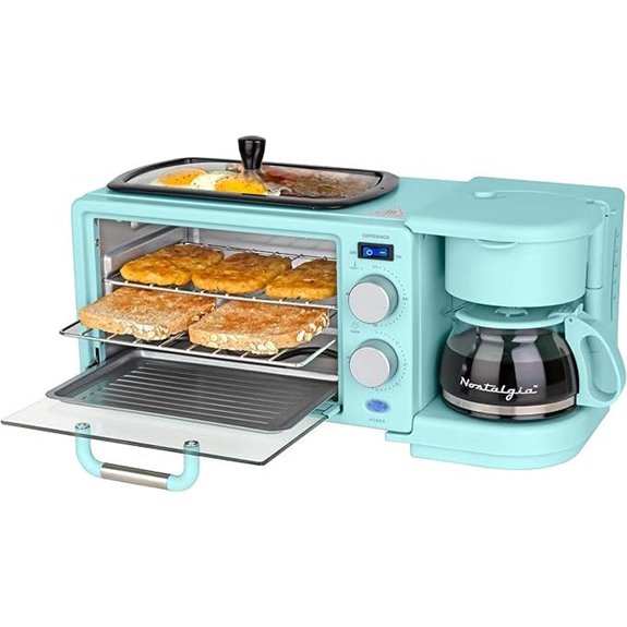 nostalgia 3 in 1 breakfast station