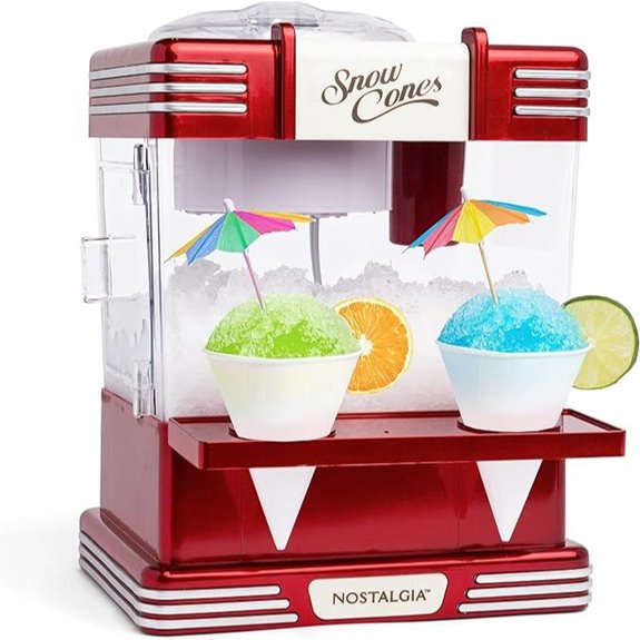 nostalgia snow cone machine