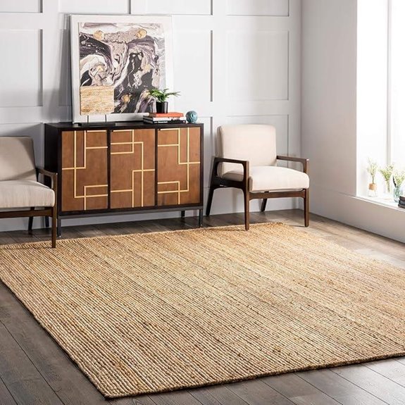nuloom jute hand woven rug