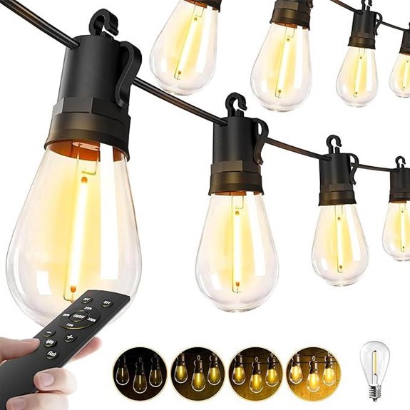 15 Best Hanging Lights for 2026 (Brighten Your Space) 8 outdoor led string lights 50ft