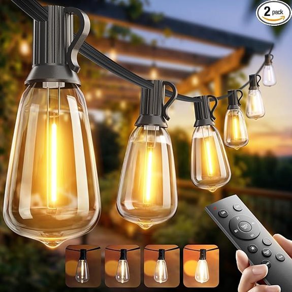 15 Best Hanging Lights for 2026 (Brighten Your Space) 3 outdoor led string lights with remote