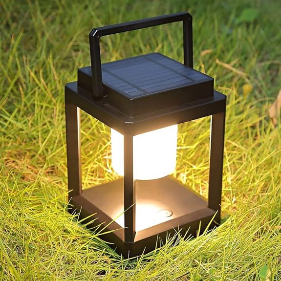 outdoor solar led lamp with touch control