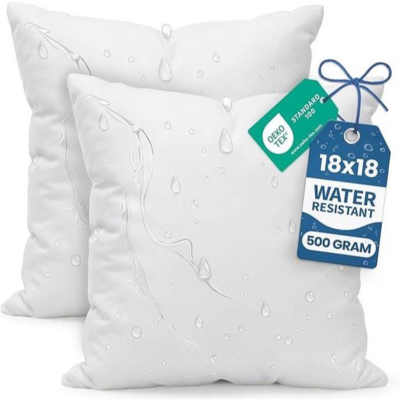 15 Best Outdoor Pillows for 2026 (Patio Perfection) 1 outdoor water resistant pillow inserts 2 pack