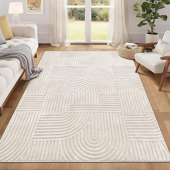 10 Best Nursery Rugs for 2026 (Soft & Safe for Little Feet) 4 pawwer 5x7 beige rug