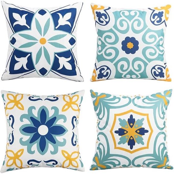 15 Best Outdoor Pillows for 2026 (Patio Perfection) 5 pyonic waterproof outdoor pillow covers