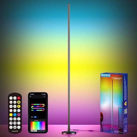 5 Best Corner Floor Lamps for 2026 2 rgb led corner floor lamp with music sync