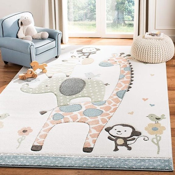 10 Best Nursery Rugs for 2026 (Soft & Safe for Little Feet) 8 safavieh carousel kids rug