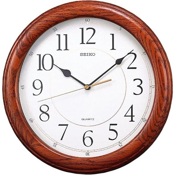 seiko quiet sweep wall clock