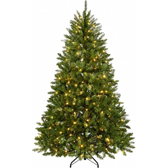 six foot pre lit dunhill fir