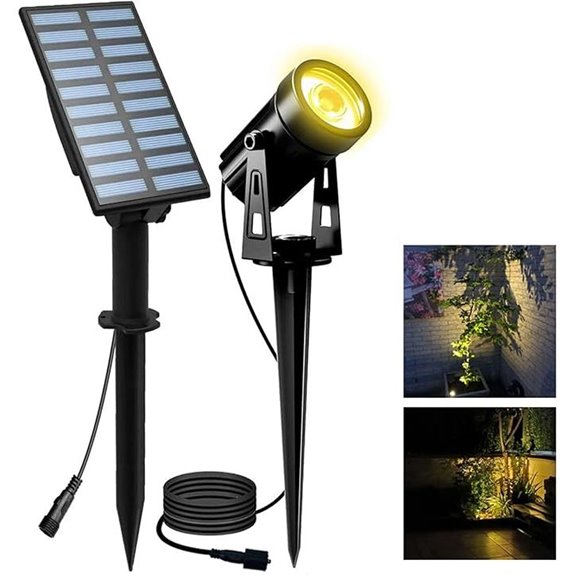 t sun waterproof warm white spotlights