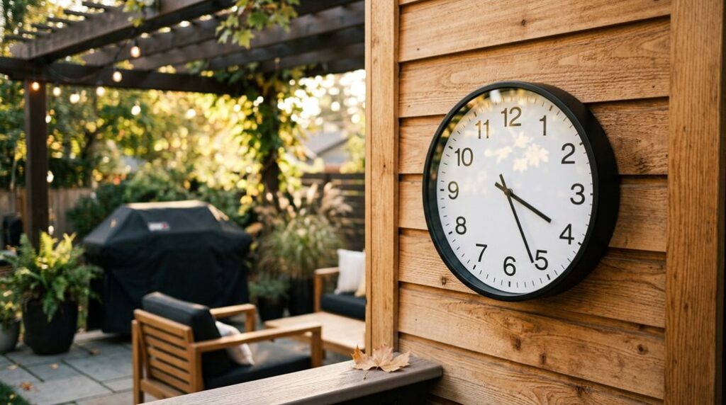 top weatherproof outdoor clocks