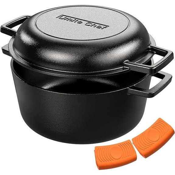 umite 5qt cast iron set