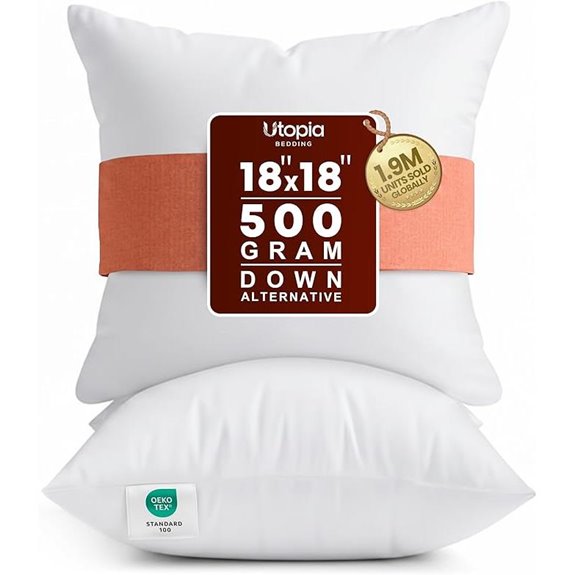 10 Best Throw Pillows for 2026 3 utopia bedding pillow inserts 2