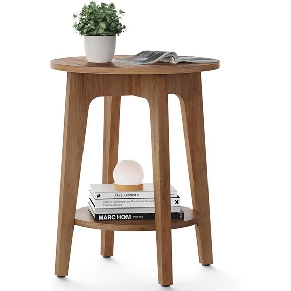 vasagle maezo 2 tier end table