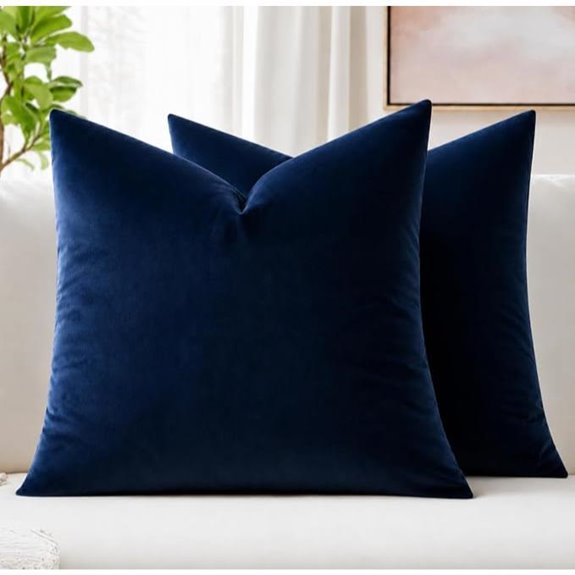 velvet throw pillow covers