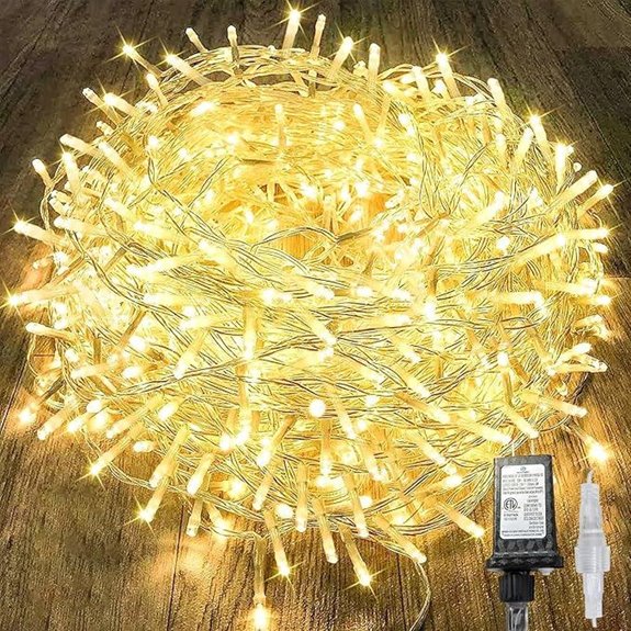 warm white fairy lights
