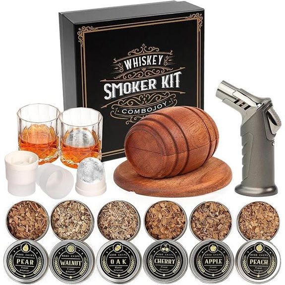 15 Best Old Fashioned Glasses for 2026 4 whiskey smoker kit with torch