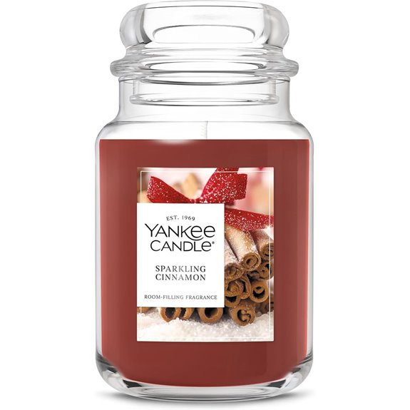 10 Best Christmas Decorations for 2026 (Deck the Halls) 6 yankee candle sparkling cinnamon_large jar